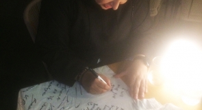 Sheikha Hesa Al Khalifa of Bahrain signing LMP t-shirt